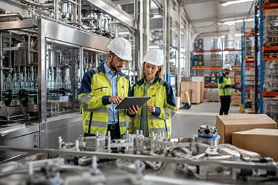 Beverage machinery manufacturing supply chain